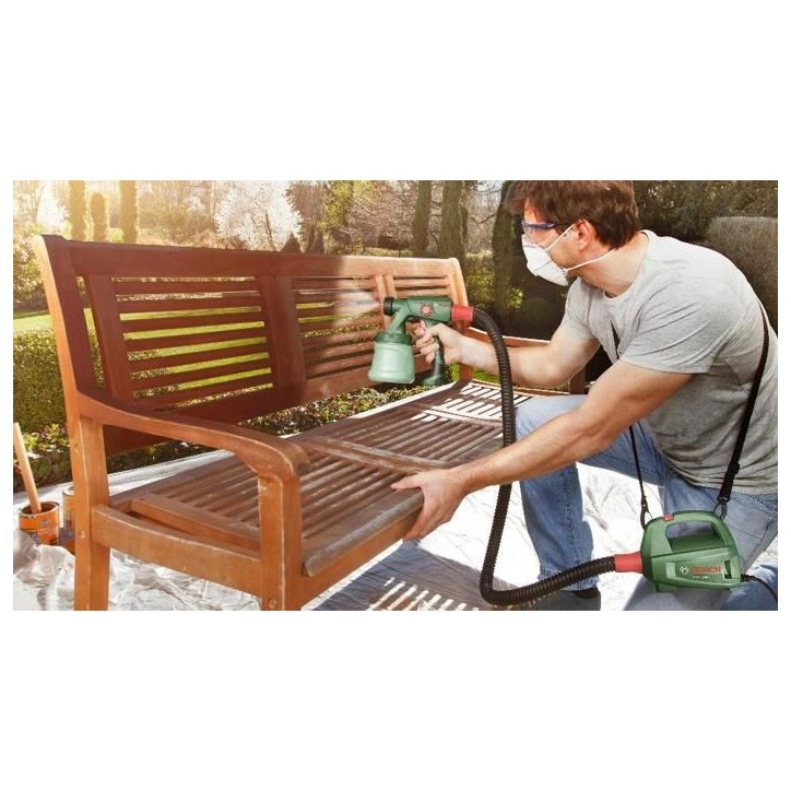 Pistolet a peinture Bosch - PFS 5000 E - Basse pression - 1200 W - 3 buses