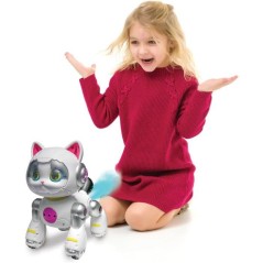 LEXIBOOK - Cyber Power Kitty – Mon fidele compagnon high-tech - Co