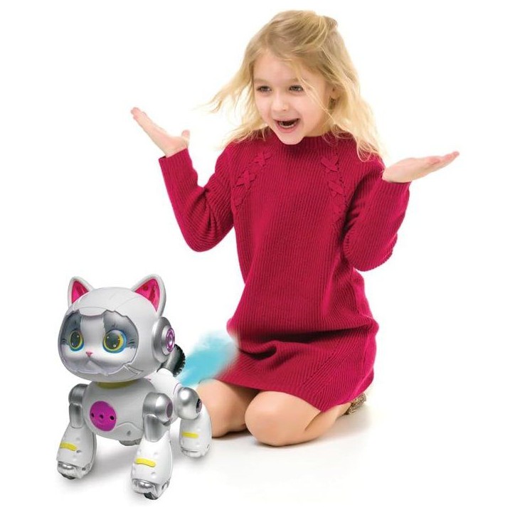 LEXIBOOK - Cyber Power Kitty – Mon fidele compagnon high-tech - Commande vocale télécommandé - Danse marche imite un vrai LEXIBOOK - Cyber Power Kitty – Mon fidele compagnon high-tech - Commande vocale télécommandé - Danse marche imite un vrai
