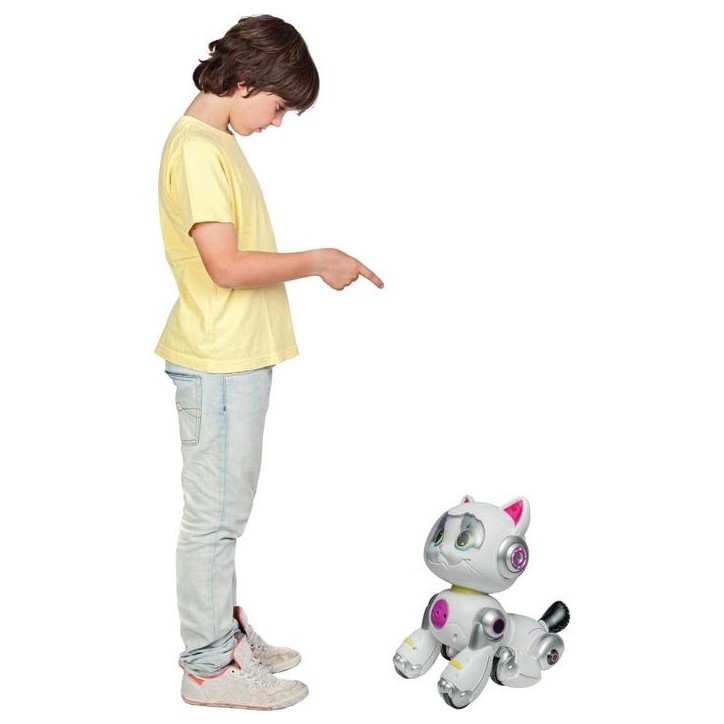 LEXIBOOK - Cyber Power Kitty – Mon fidele compagnon high-tech - Commande vocale télécommandé - Danse marche imite un vrai LEXIBOOK - Cyber Power Kitty – Mon fidele compagnon high-tech - Commande vocale télécommandé - Danse marche imite un vrai