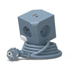 Cube multiprise avec double port USB - LINK2HOME - 4 prises secteur 16