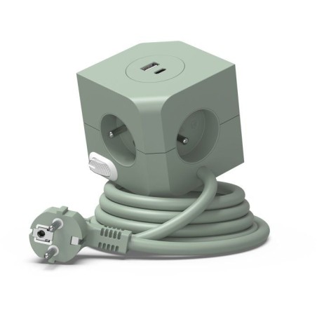 Cube multiprise avec double port USB - LINK2HOME - 4 prises secteur 16
