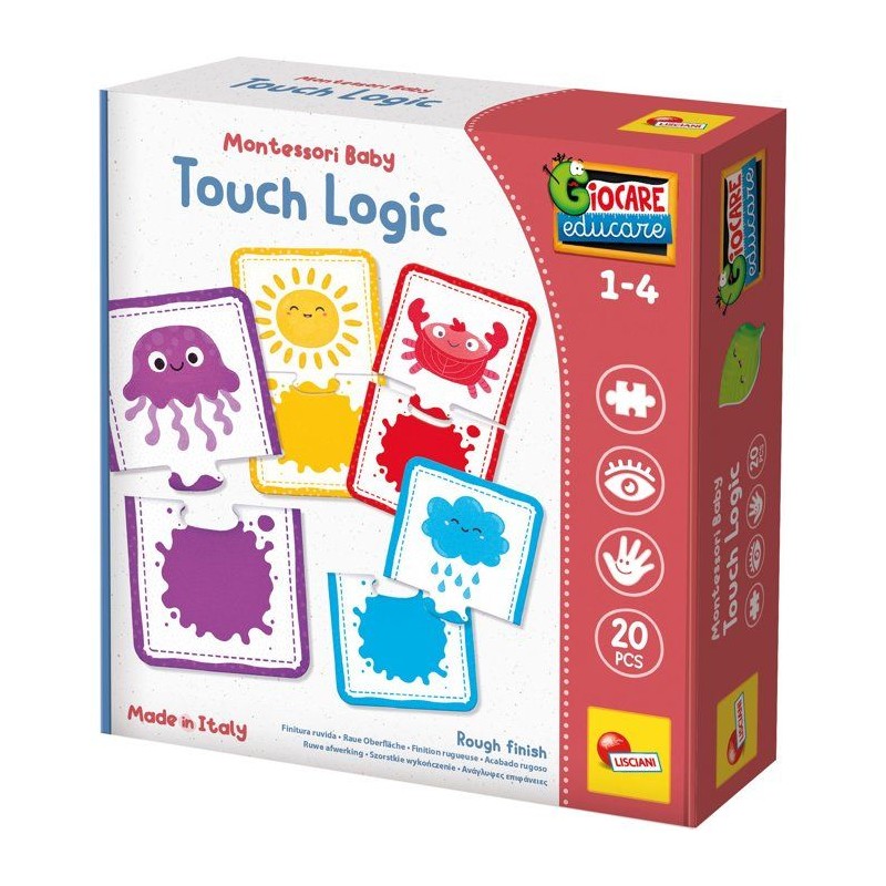 Jouer Apprendre Baby Logic Pieces Sensitives - Jeu éducatif tactile -