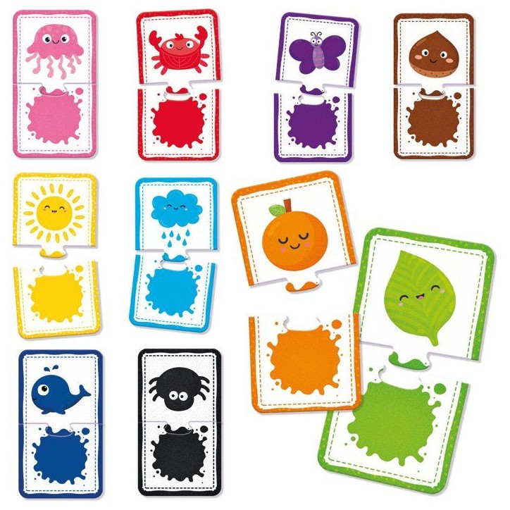 Jouer Apprendre Baby Logic Pieces Sensitives - Jeu éducatif tactile - LISCIANI - Couleurs et logique