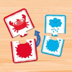 Jouer Apprendre Baby Logic Pieces Sensitives - Jeu éducatif tactile -