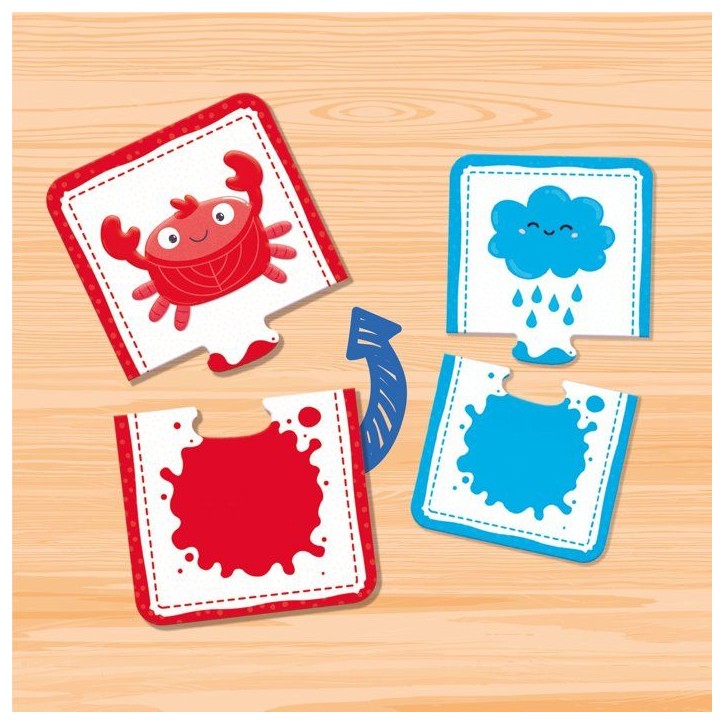 Jouer Apprendre Baby Logic Pieces Sensitives - Jeu éducatif tactile - LISCIANI - Couleurs et logique