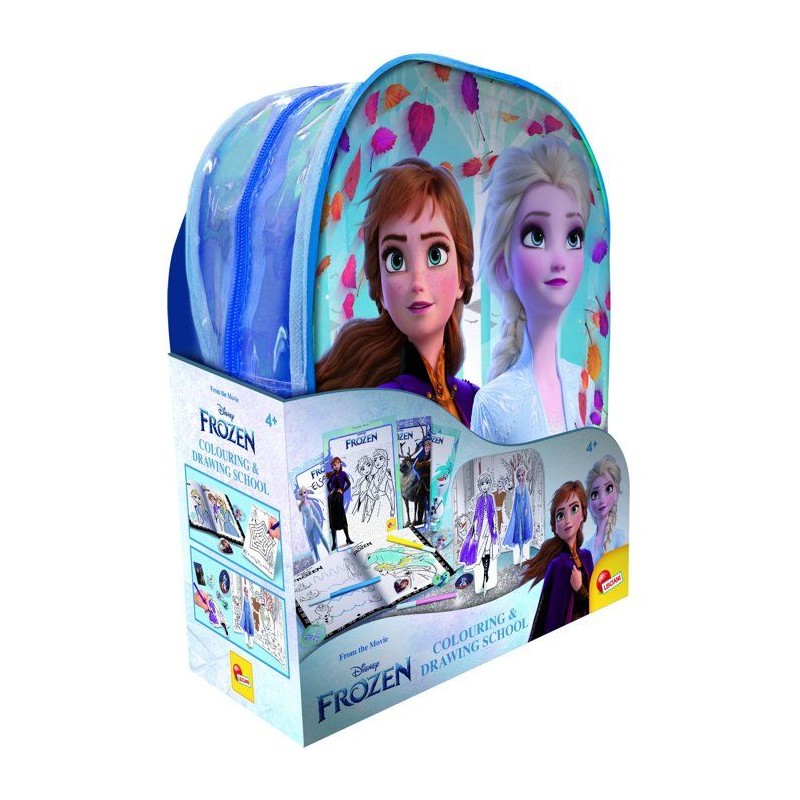 Sac a dos école de dessin et coloriage - LISCIANI - Frozen - Dessin e