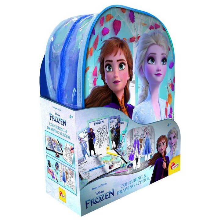 Sac a dos école de dessin et coloriage - LISCIANI - Frozen - Dessin et coloriage - Format nomade