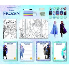 Sac a dos école de dessin et coloriage - LISCIANI - Frozen - Dessin e
