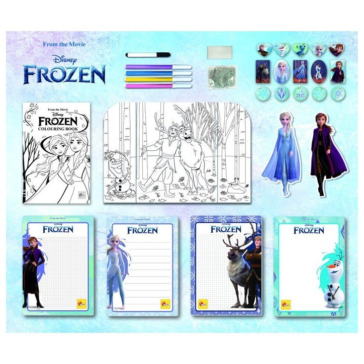 Sac a dos école de dessin et coloriage - LISCIANI - Frozen - Dessin et coloriage - Format nomade