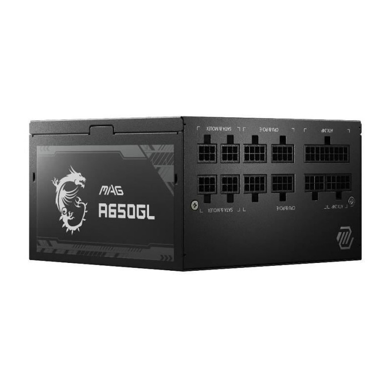 MSI Alimentation PC MAG A650GL PCIE5 - 650W 80+ Gold Modulaire
