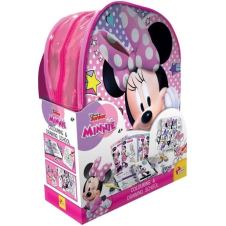 Sac a dos école de dessin et de coloriage - LISCIANIGIOCHI - MINNIE -