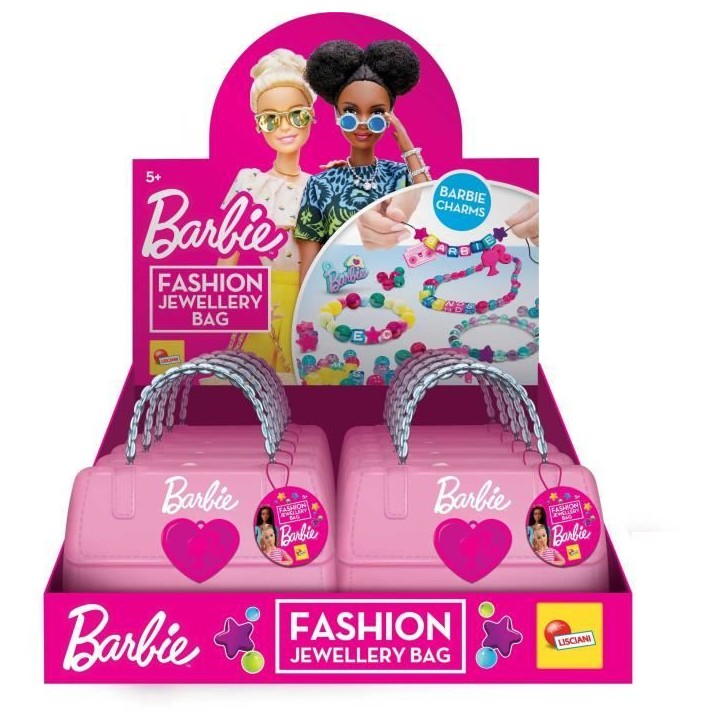 Sac mode bijoux - LISCIANIGIOCHI - BARBIE - Bijoux Variés, Matériaux Créatifs Sac mode bijoux - LISCIANIGIOCHI - BARBIE - Bijoux Variés, Matériaux Créatifs