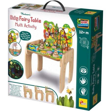 Jouer et Apprendre Table Multi-Activités Fée des Bois - Table d'acti