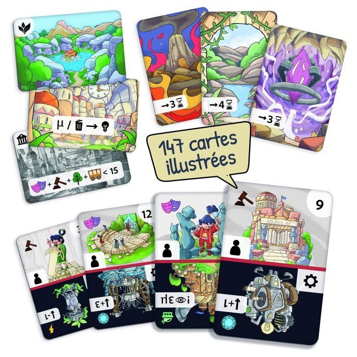 Mu : L'Ultime Épreuve - Jeu de stratégie - LISCIANI - Gestion de civilisation