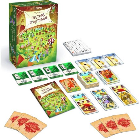 Clash d'Automne - Jeu de cartes stratégique - LISCIANI - Univers fore