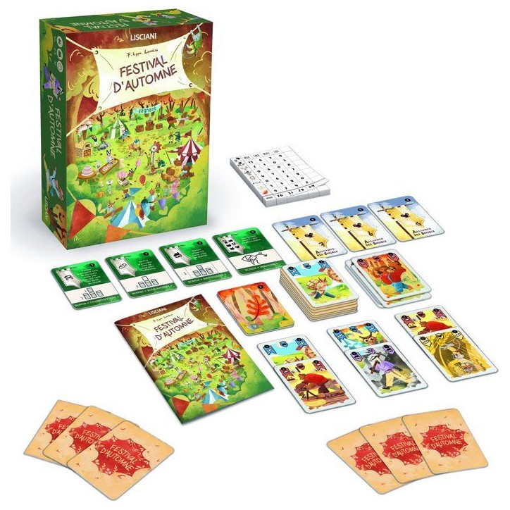 Clash d'Automne - Jeu de cartes stratégique - LISCIANI - Univers forestier Clash d'Automne - Jeu de cartes stratégique - LISCIANI - Univers forestier