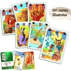 Clash d'Automne - Jeu de cartes stratégique - LISCIANI - Univers forestier