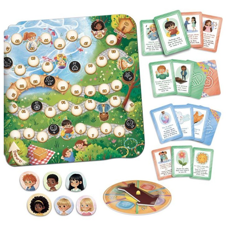 Life Skills Le Jeu de l'Amitié - Jeu de plateau coopératif - LISCIANI - Entraide et coopération Life Skills Le Jeu de l'Amitié - Jeu de plateau coopératif - LISCIANI - Entraide et coopération