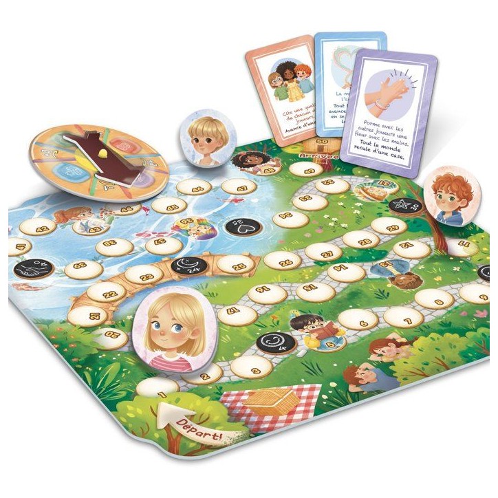 Life Skills Le Jeu de l'Amitié - Jeu de plateau coopératif - LISCIANI - Entraide et coopération Life Skills Le Jeu de l'Amitié - Jeu de plateau coopératif - LISCIANI - Entraide et coopération