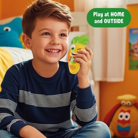 Talkie-Walkie Carotina - Jeu éducatif interactif - LISCIANI - Communication et découverte