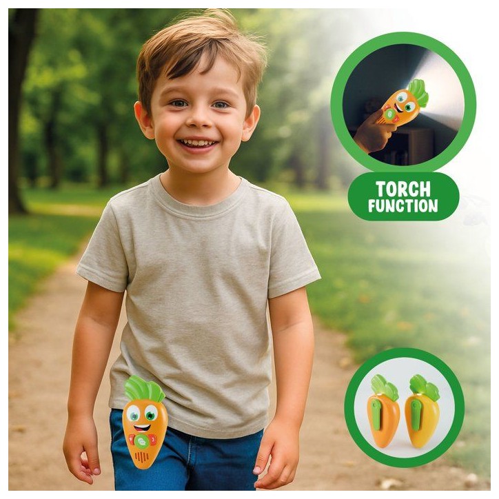 Talkie-Walkie Carotina - Jeu éducatif interactif - LISCIANI - Communication et découverte