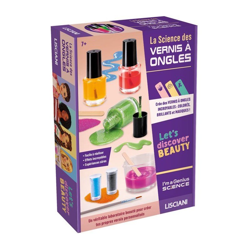 I'm A Genius La Science des Vernis - Coffret scientifique - LISCIANI -