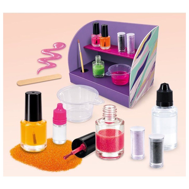 I'm A Genius La Science des Vernis - Coffret scientifique - LISCIANI - Création de vernis colorés
