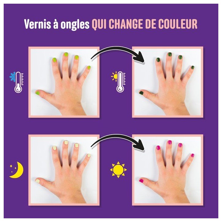 I'm A Genius La Science des Vernis - Coffret scientifique - LISCIANI - Création de vernis colorés