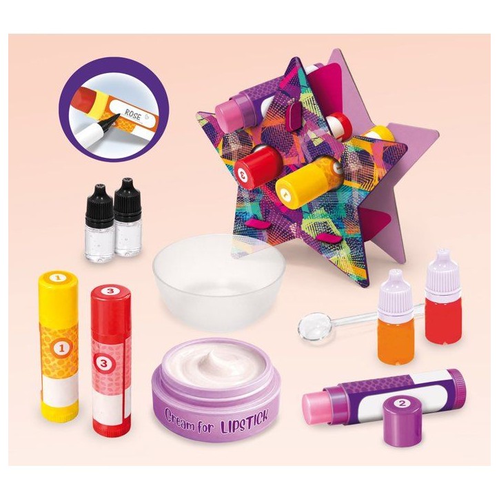 I'm A Genius La Science des Rouges a Levres - Coffret créatif - LISCIANI - Cosmétique DIY