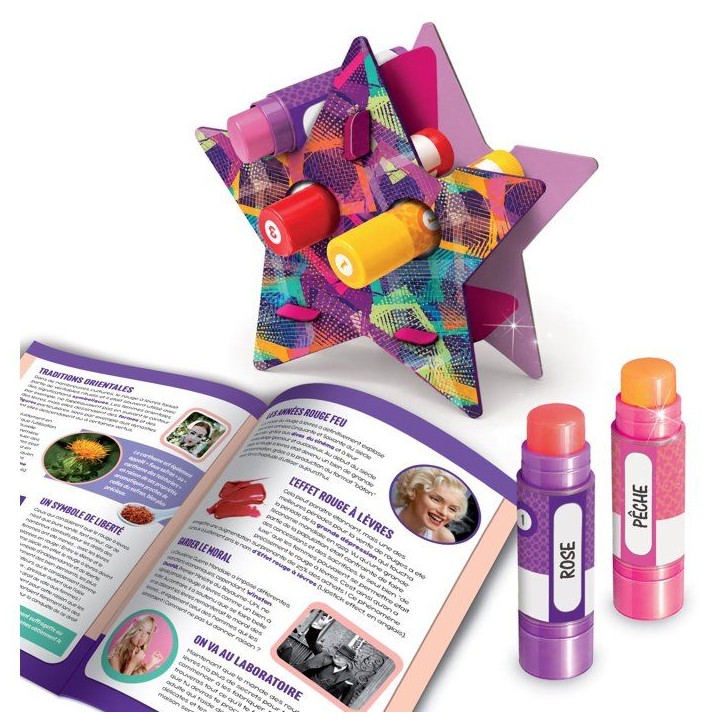 I'm A Genius La Science des Rouges a Levres - Coffret créatif - LISCIANI - Cosmétique DIY