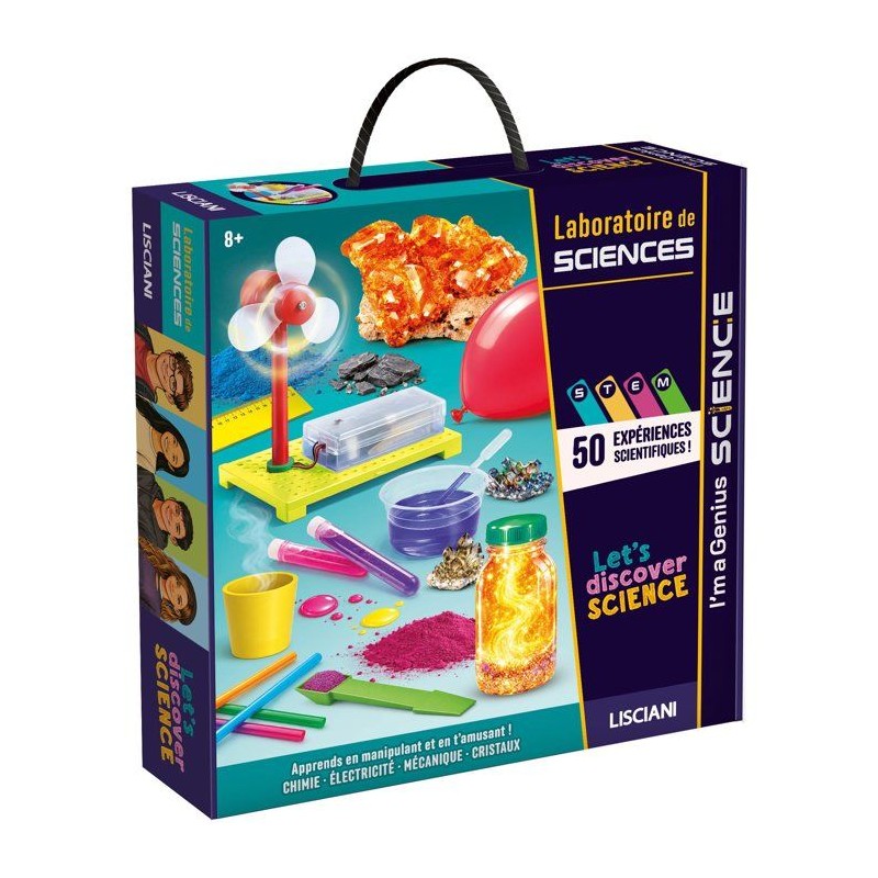 I'm A Genius Laboratoire de Sciences - Coffret scientifique - LISCIANI