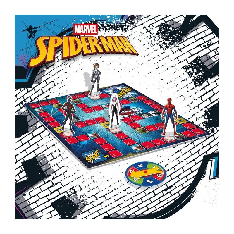 Spider-Man Super Jeu - Jeu de parcours - LISCIANI - Univers Marvel