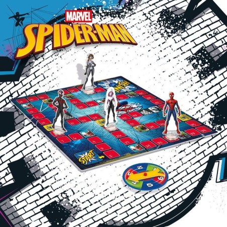 Spider-Man Super Jeu - Jeu de parcours - LISCIANI - Univers Marvel