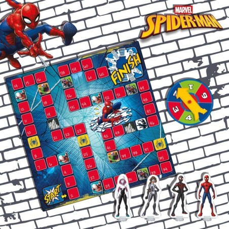 Spider-Man Super Jeu - Jeu de parcours - LISCIANI - Univers Marvel
