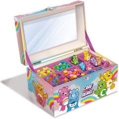 Boîte a bijoux créative - LISCIANI - Care Bears - Perles et breloques - Miroir intégré - Rangement pratique