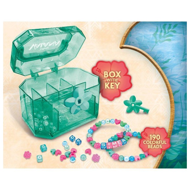 Oceania Coffret Bracelets d'Amitié - Coffret créatif bijoux - LISCIANI - Perles décoratives - Cadenas et clé
