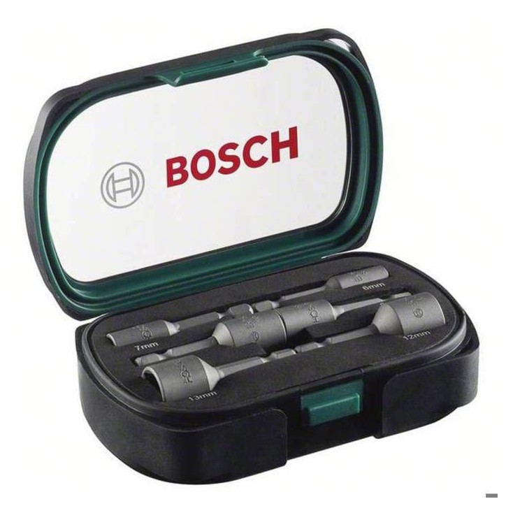 Lot d'embouts a emmanchement 6 mm, 7 mm, 8 mm, 10 mm, 12 mm, 13 mm Bosch Accessories Promoline 2607017313 Propulseur 1/