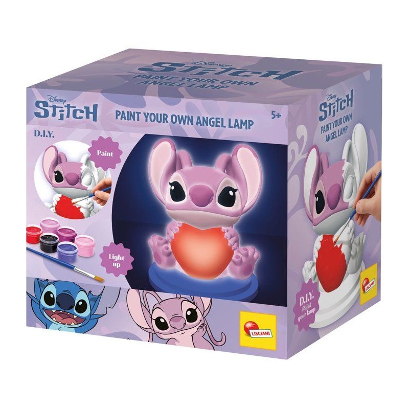 Angel Lampe a Peindre - Coffret créatif décoratif - LISCIANI - Activ