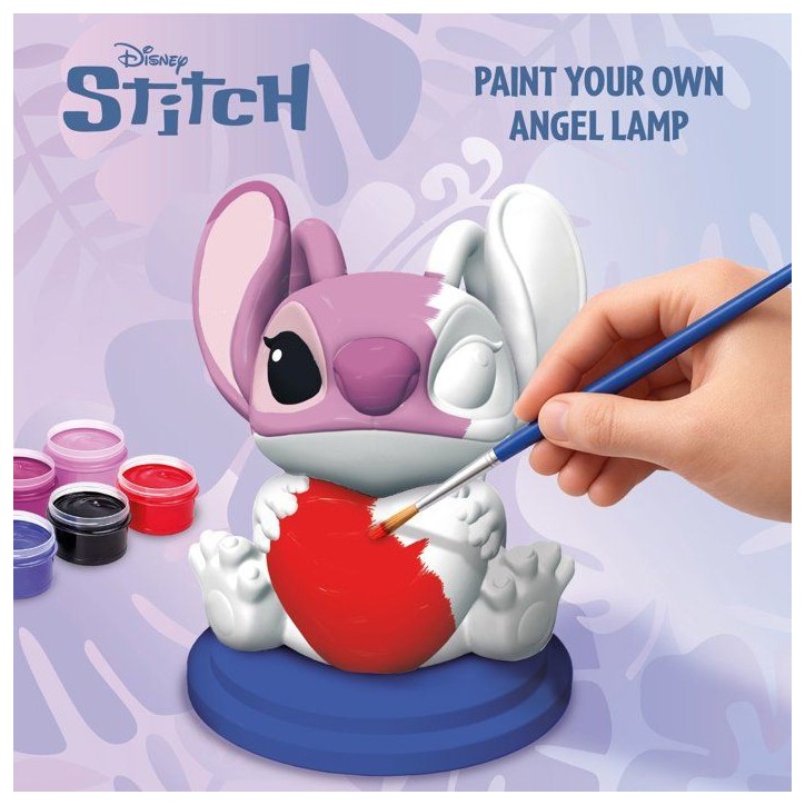 Angel Lampe a Peindre - Coffret créatif décoratif - LISCIANI - Activité artistique - Personnalisation Angel Lampe a Peindre - Coffret créatif décoratif - LISCIANI - Activité artistique - Personnalisation
