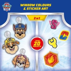 Paw Patrol Fenetres a Décorer - Coffret créatif - LISCIANI - Vitraux