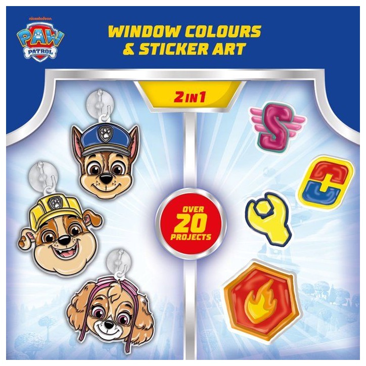 Paw Patrol Fenetres a Décorer - Coffret créatif - LISCIANI - Vitraux a suspendre - Personnages Pat' Patrouille Paw Patrol Fenetres a Décorer - Coffret créatif - LISCIANI - Vitraux a suspendre - Personnages Pat' Patrouille