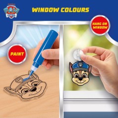 Paw Patrol Fenetres a Décorer - Coffret créatif - LISCIANI - Vitraux