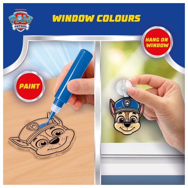 Paw Patrol Fenetres a Décorer - Coffret créatif - LISCIANI - Vitraux a suspendre - Personnages Pat' Patrouille Paw Patrol Fenetres a Décorer - Coffret créatif - LISCIANI - Vitraux a suspendre - Personnages Pat' Patrouille