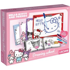École de dessin - LISCIANI - Hello Kitty et ses Amis - Ardoises effa