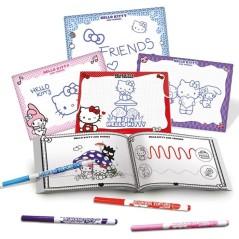 École de dessin - LISCIANI - Hello Kitty et ses Amis - Ardoises effaçables - Apprentissage progressif