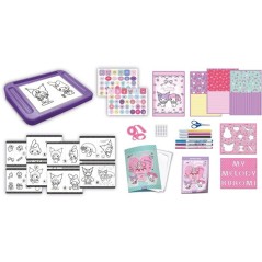 École de dessin avec table lumineuse - LISCIANI - My Melody & Kuromi