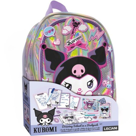 Sac a dos école de coloriage et dessin - LISCIANI - Kuromi - Activit