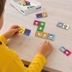 Peanuts Jeu de Dominos - Jeu classique - LISCIANI - Univers Snoopy