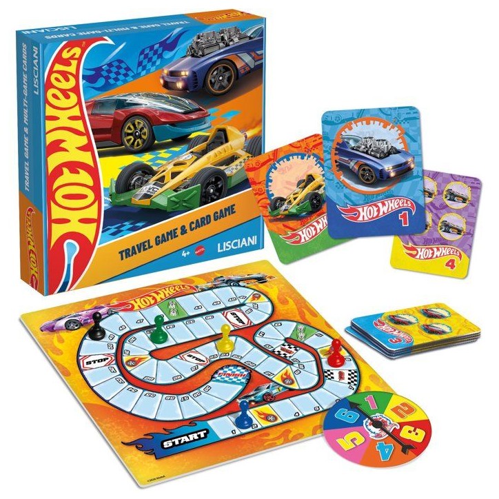 Hot Wheels Super Jeu 2-en-1 de Voyage - Jeux de voyage - LISCIANI - Sac a dos inclus Hot Wheels Super Jeu 2-en-1 de Voyage - Jeux de voyage - LISCIANI - Sac a dos inclus